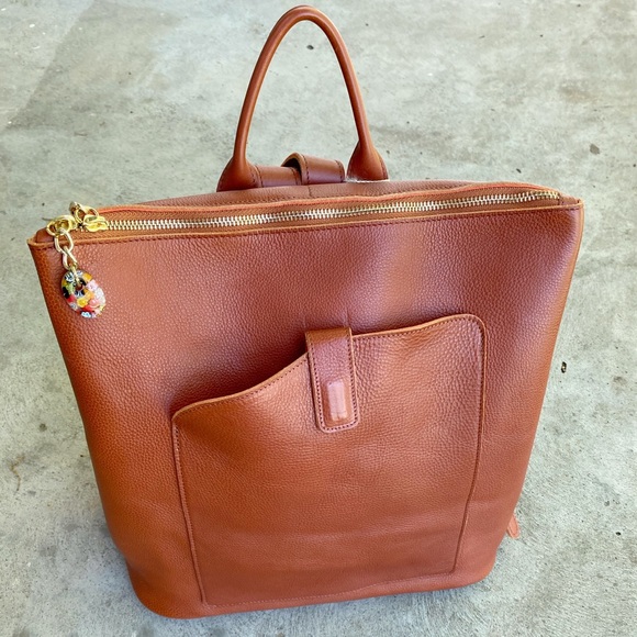 terrida leather backpack